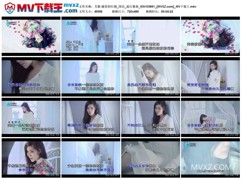 艾歌-做你的红颜_国语_流行歌曲_MA103891